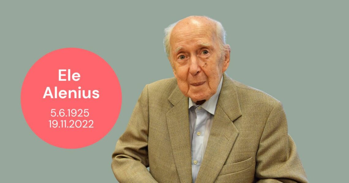 Ele Alenius 5.6.1925-19.11.2022
